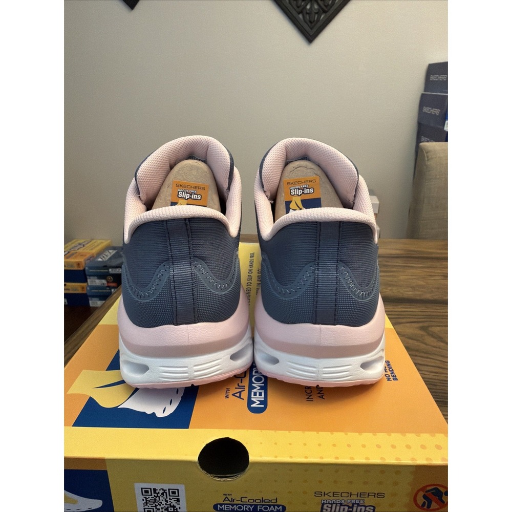 Women Skechers Slate Slip Ins Wide Fit Glide Step Memory Foam Sport Size 8 …F1 - Picture 4 of 6